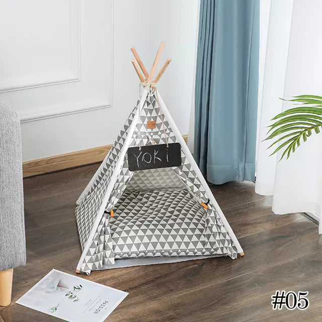 Pet Tent House Dog Bed Portable Removable Washable