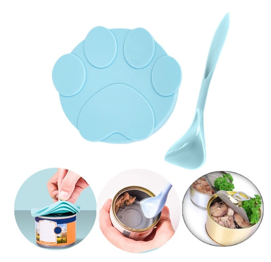 Reusable Pet Can Lid Silicone Canned Lid Sealed Feeders