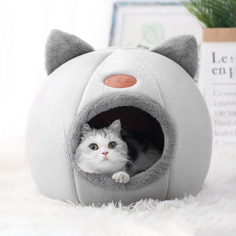 New Deep Sleep Comfort In Winter Cat Bed Iittle