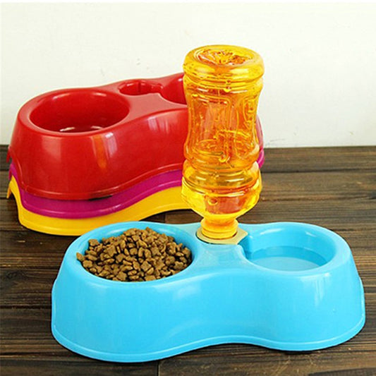 Dual Port Dog Automatic Water Dispenser Feeder