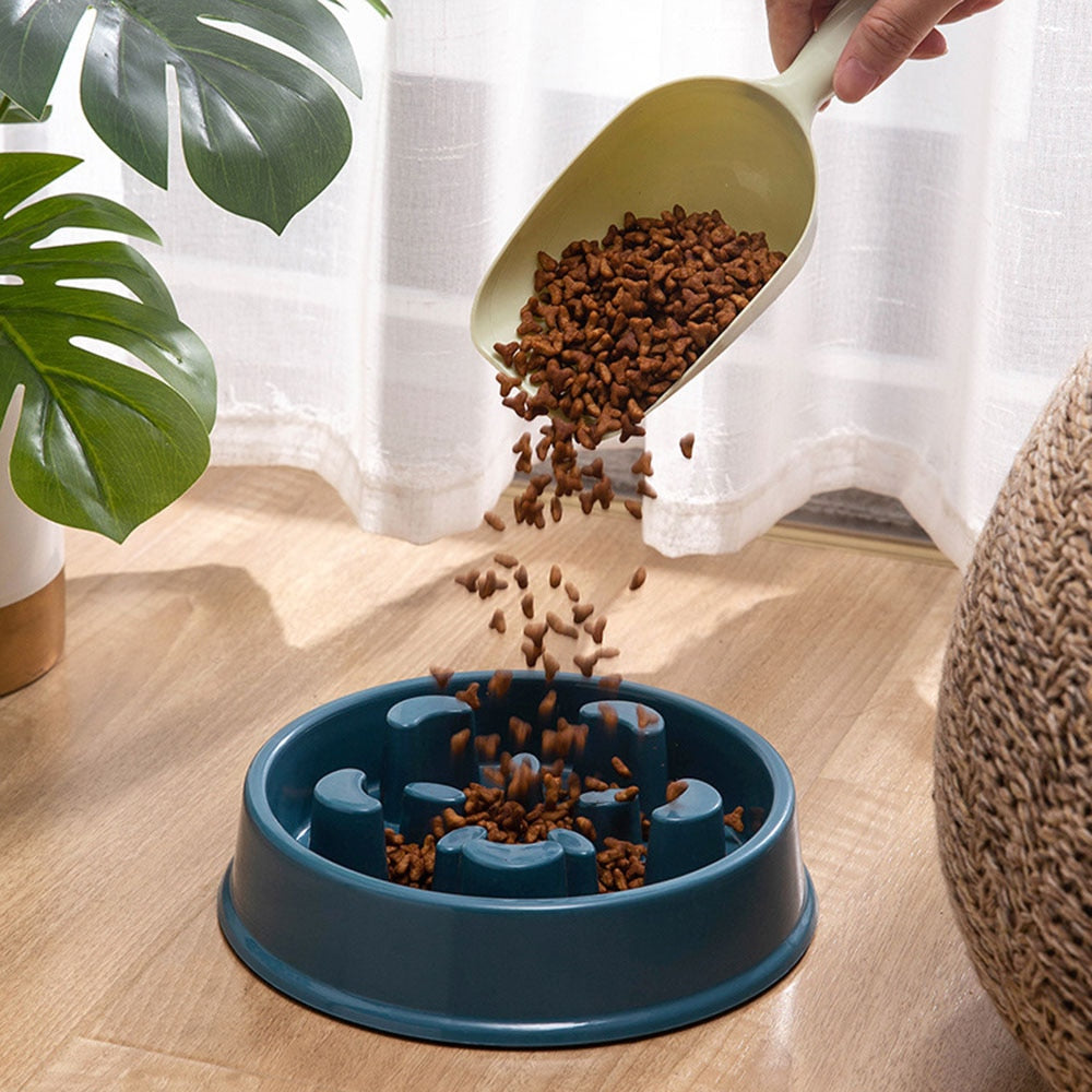 Pet Slow Food Bowl Small Dog Choke-proof Bowl