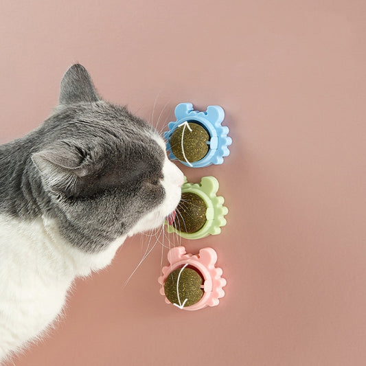 Pet Stuff Healthy Cat Catnip Toys Ball Cat Candy Licking