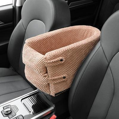 Portable Cat Dog Bed Travel Central Control Car Safety