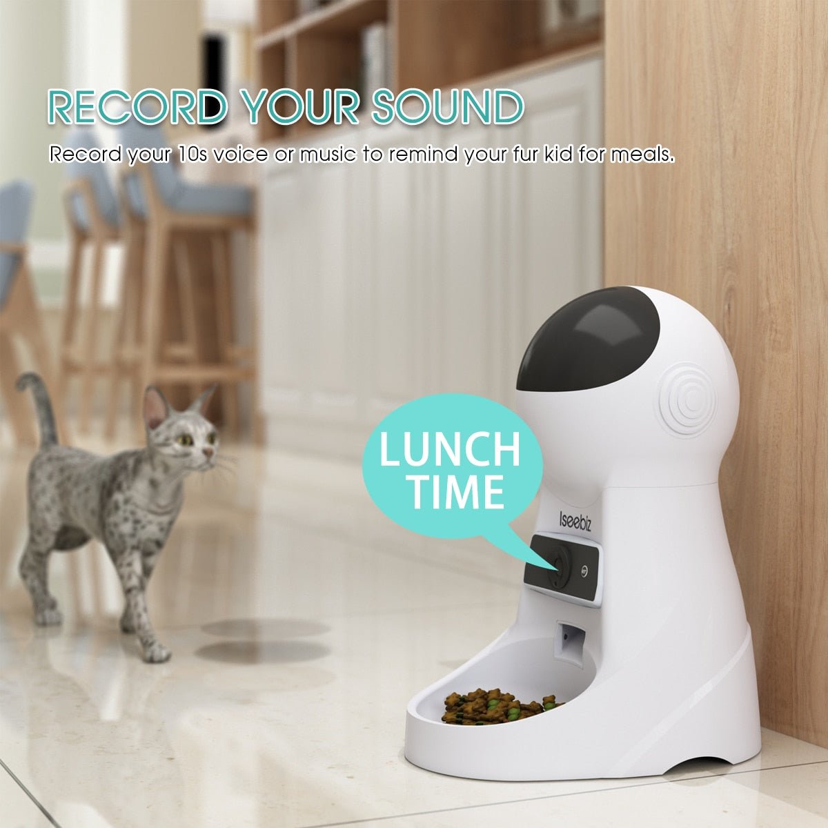 3L Automatic Pet Feeder Smart Food Dispenser