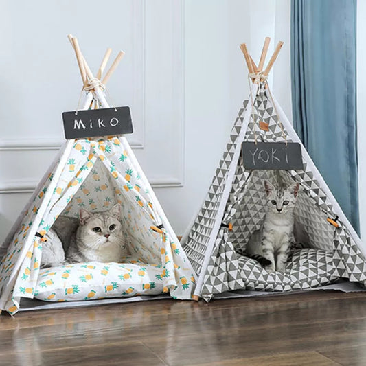 Pet Tent House Dog Bed Portable Removable Washable