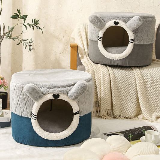 2 In 1 Dog Cat Beds for Small Medium Pet