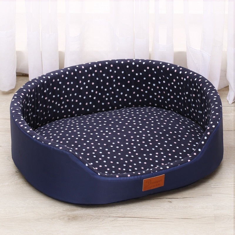 Pet Bed Warm Dot Pattern Top Quality Dog House