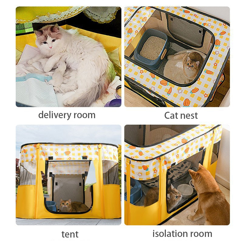 Cat House Delivery Room Puppy Kitten House