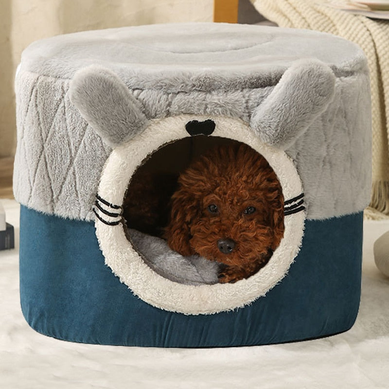 2 In 1 Dog Cat Beds for Small Medium Pet