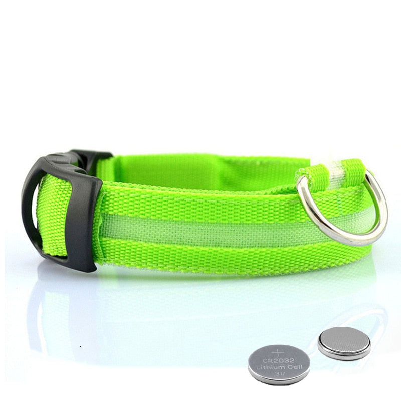 Led Dog Collar Light Anti-lost Collar For Dogs