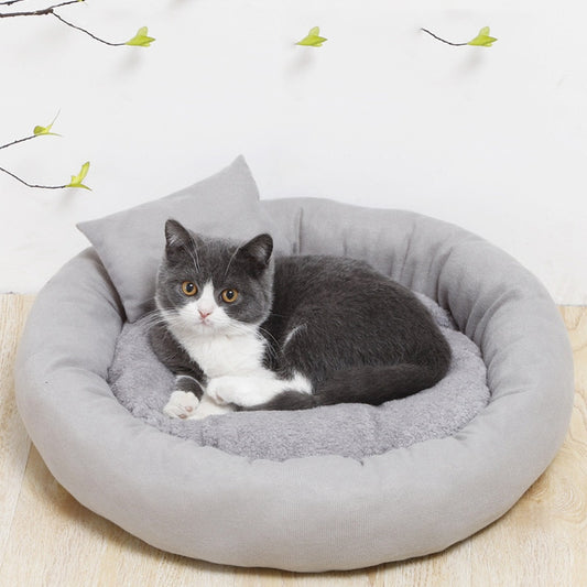 Cute Egg Tarts Cat Bed Four Seasons Are Available