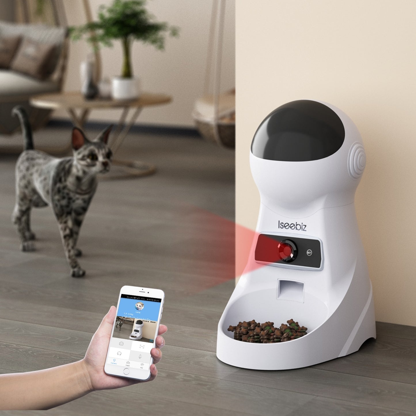 3L Automatic Pet Feeder Smart Food Dispenser