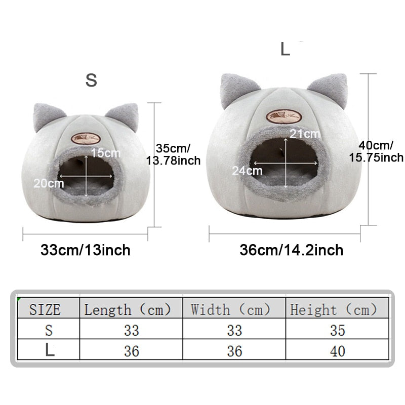 2 In 1 Dog Cat Beds for Small Medium Pet