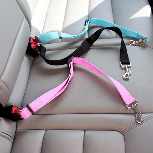 Adjustable Pet Cat Dog Car Seat  Belt Pet Seat