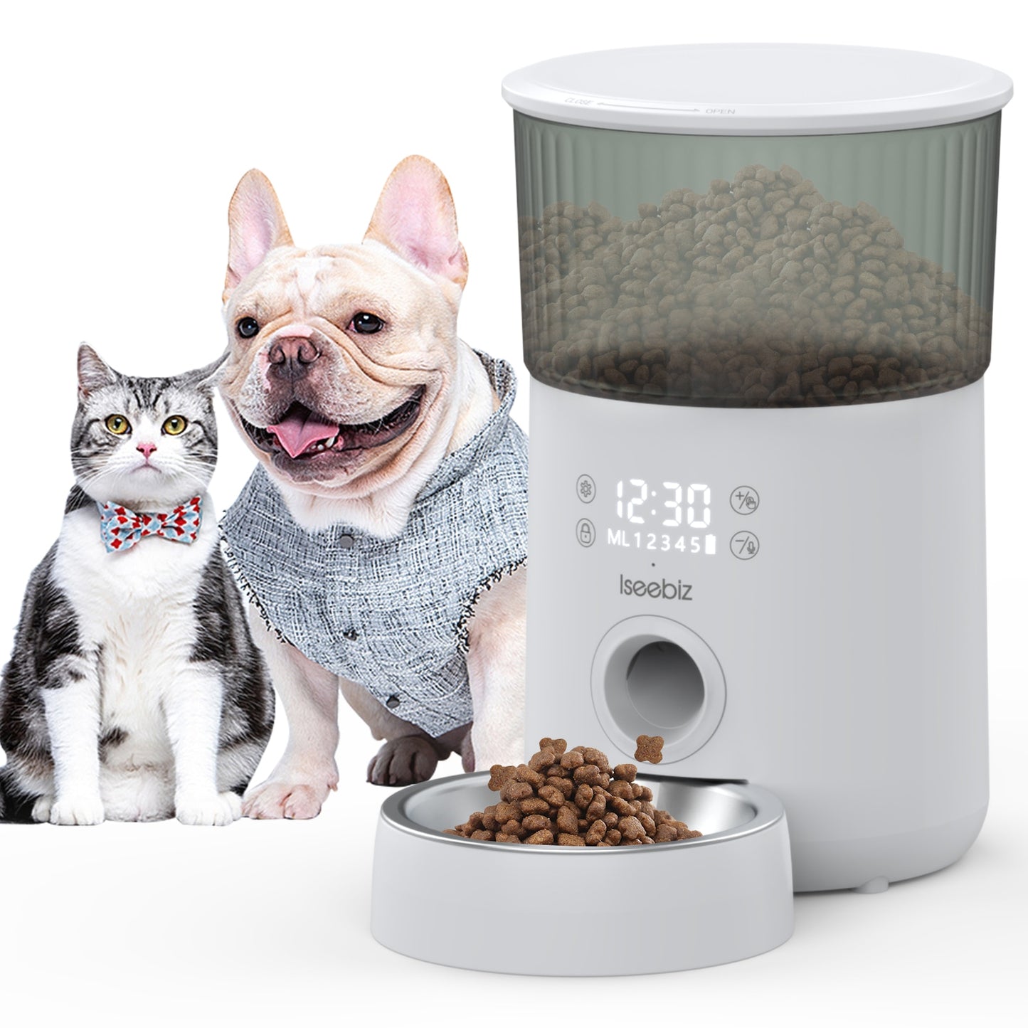 3L Automatic Pet Feeder Smart Food Dispenser