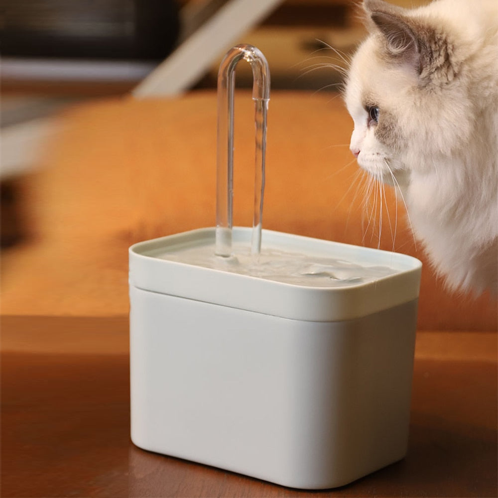 Ultra-Quiet Pet Water Fountain Auto Filter USB